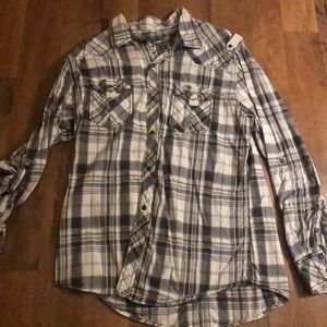 Plaid BKE Men’s XL button up shirt